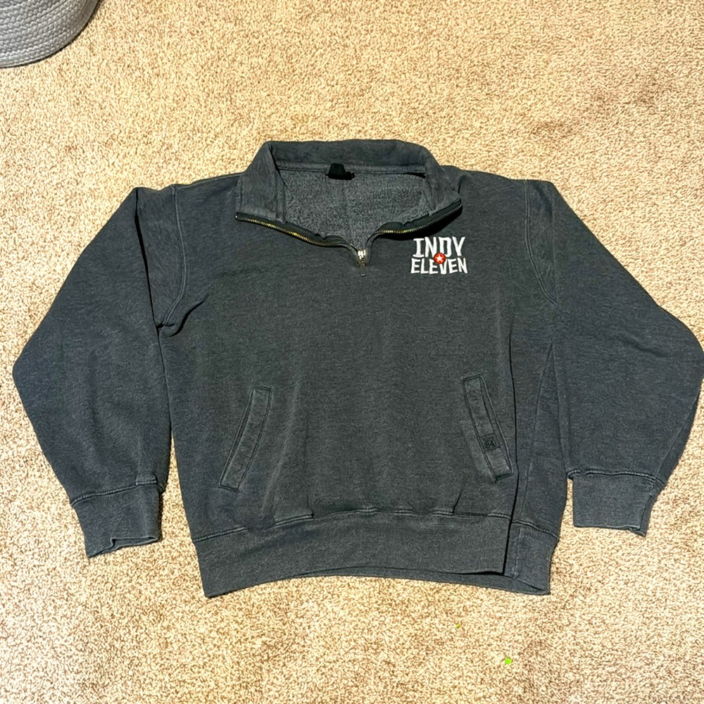 Indy Eleven Gray Half Zip